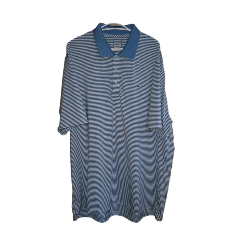 Vineyard Vines Lightweight Short Sleeve  Golf Polo Label Reads Size XXL Whale